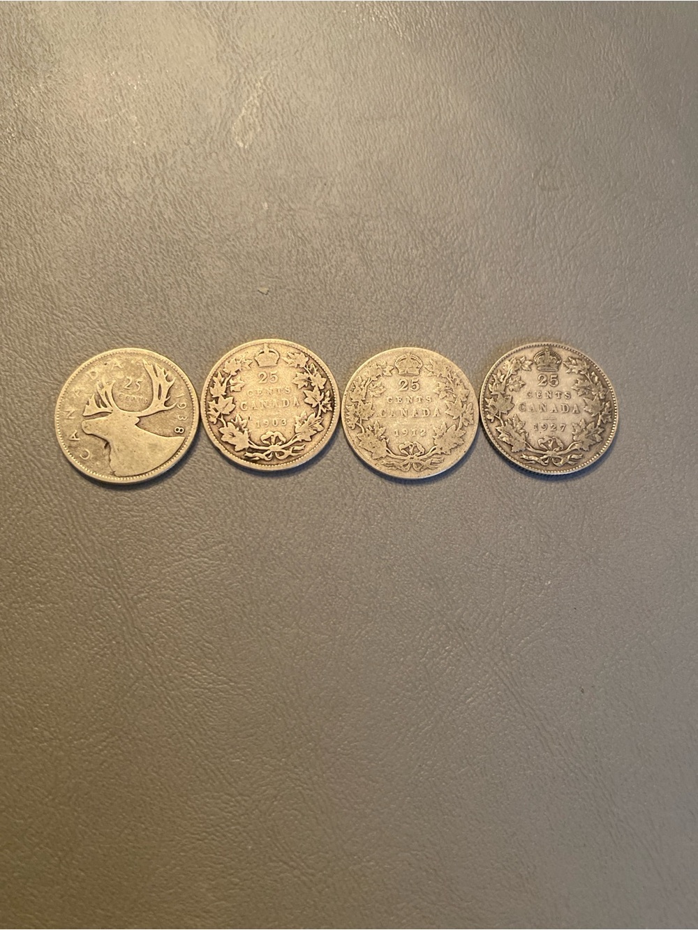 Canadian Silver Quarters Lot | 80% Silver Vintage Coins